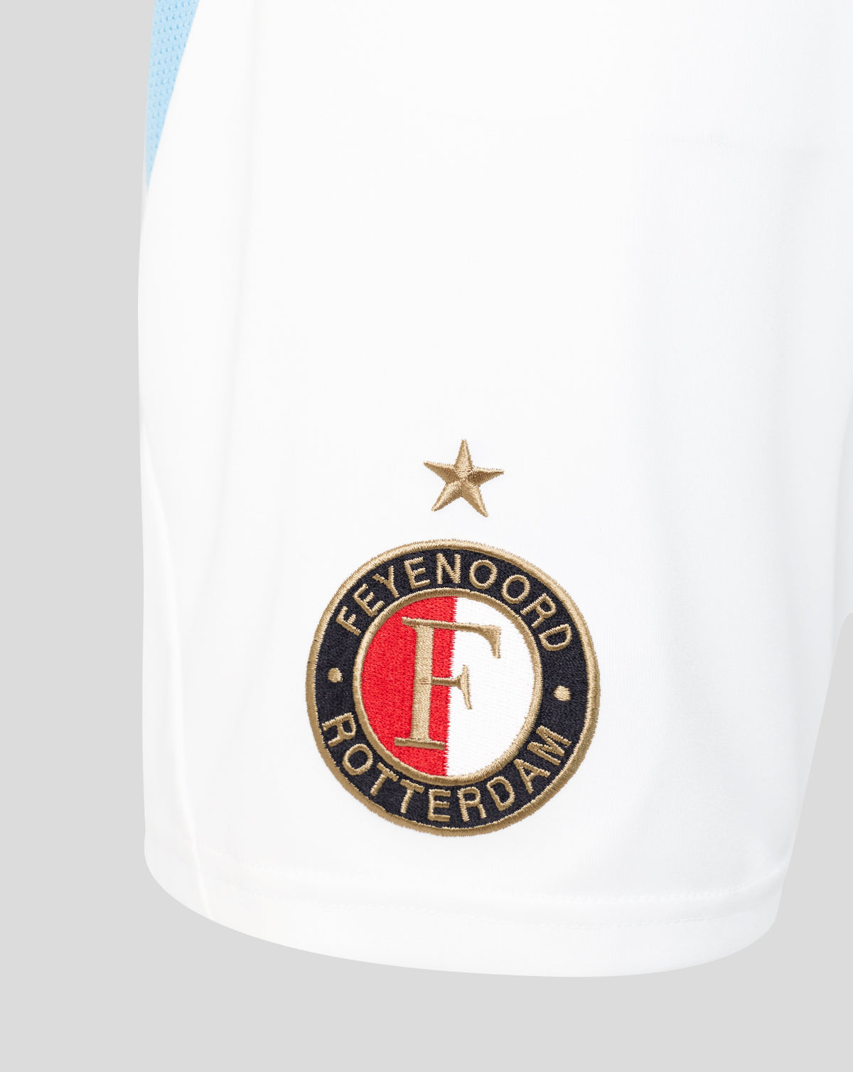 Feyenoord Herren 2026-2027 Auswärts-Shorts - Weiss/Alaskan Blue