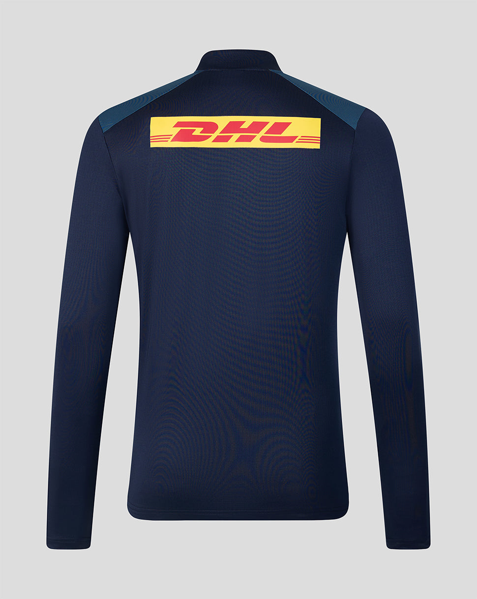 Harlequins Men's 2026/27 Training Quarter Zip Top - Navy