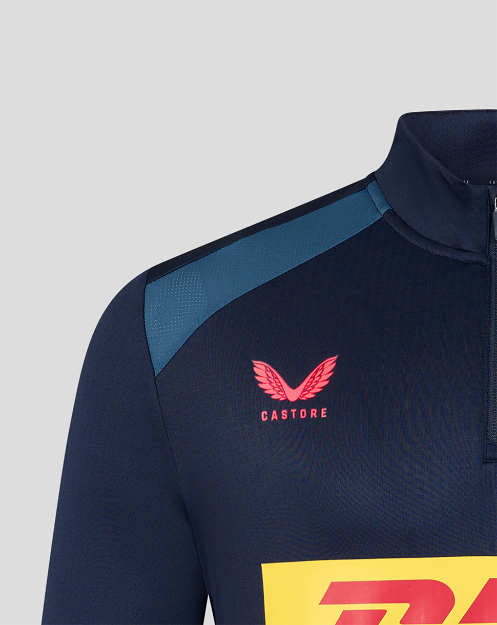 Harlequins Men's 2026/27 Training Quarter Zip Top - Navy