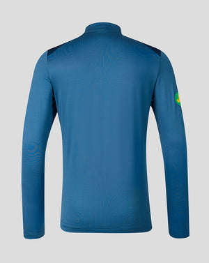 Leicester Tigers Men's 2026/27 Training Quarter Zip Top - Blue