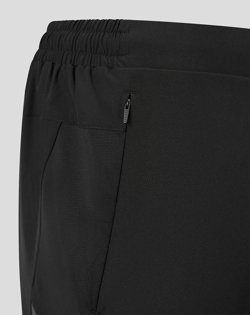 Bath Rugby Men's 2026/27 Training Shorts - Pockets - Black/Gunmetal