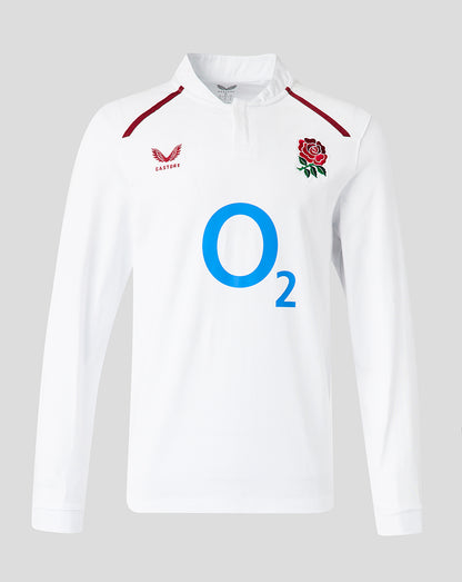 England Rugby Women's 26/27 Home Classic Long Sleeve Shirt - White