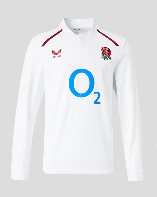 England Rugby Women's 26/27 Home Classic Long Sleeve Shirt - White