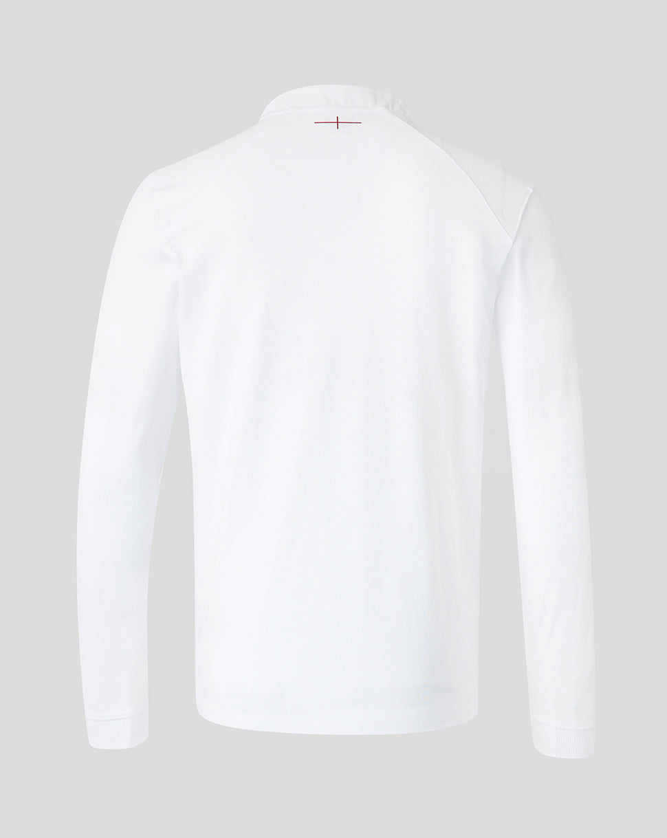 England Rugby Women's 26/27 Home Classic Long Sleeve Shirt - White