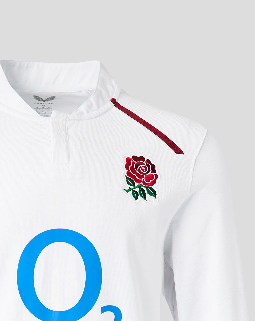England Rugby Women's 26/27 Home Classic Long Sleeve Shirt - White