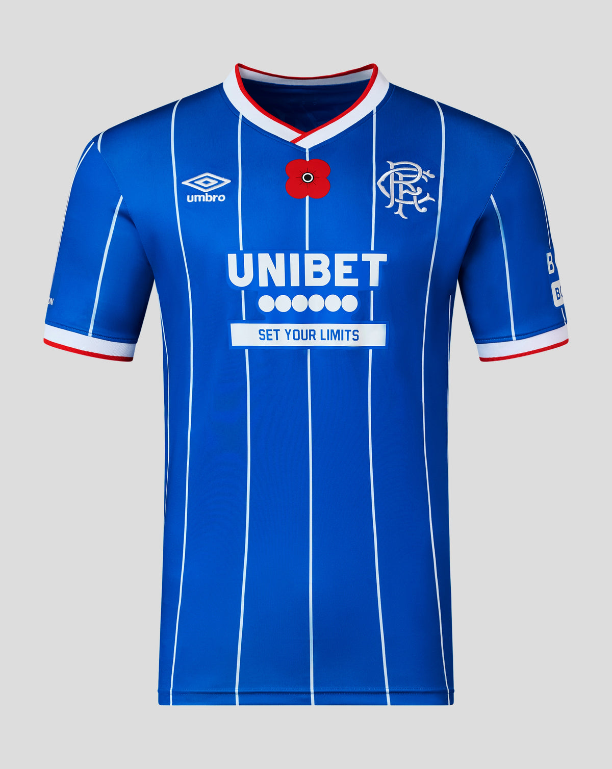 Rangers FC Men's 2026/27 Poppy Home Shirt - Blue
