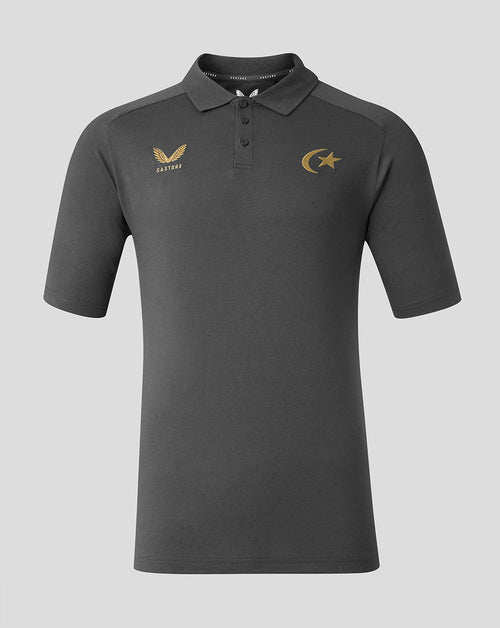 Saracens Men's 2026/27 Travel Polo - Grey