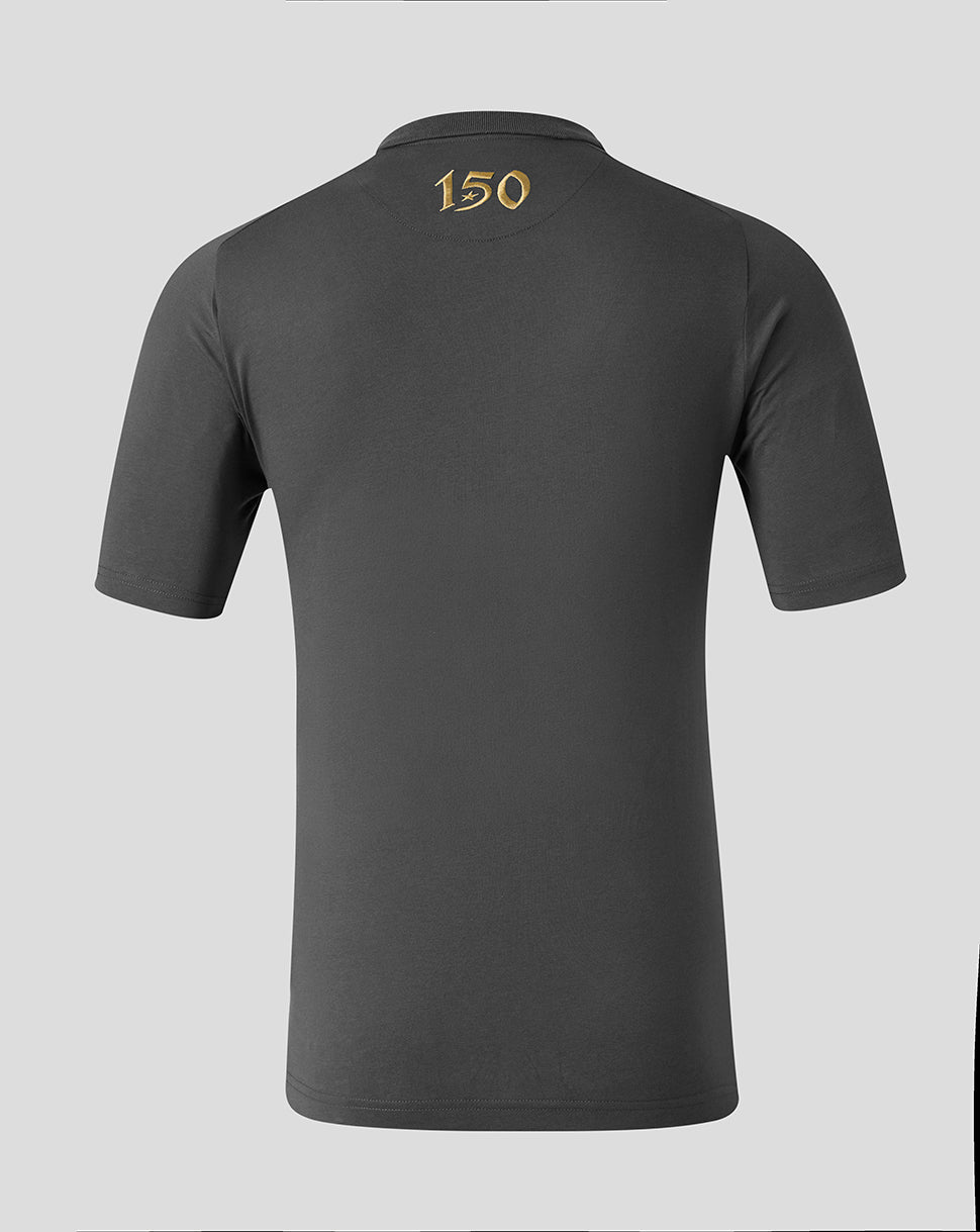 Saracens Men's 2026/27 Travel Polo - Grey