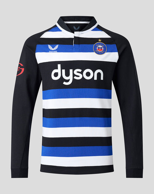 Bath Rugby Men's 2026/27 Home Classic Cotton Long Sleeve Shirt