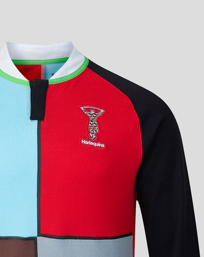 Harlequins Men's 2026/27 Home Classic Long Sleeve Shirt