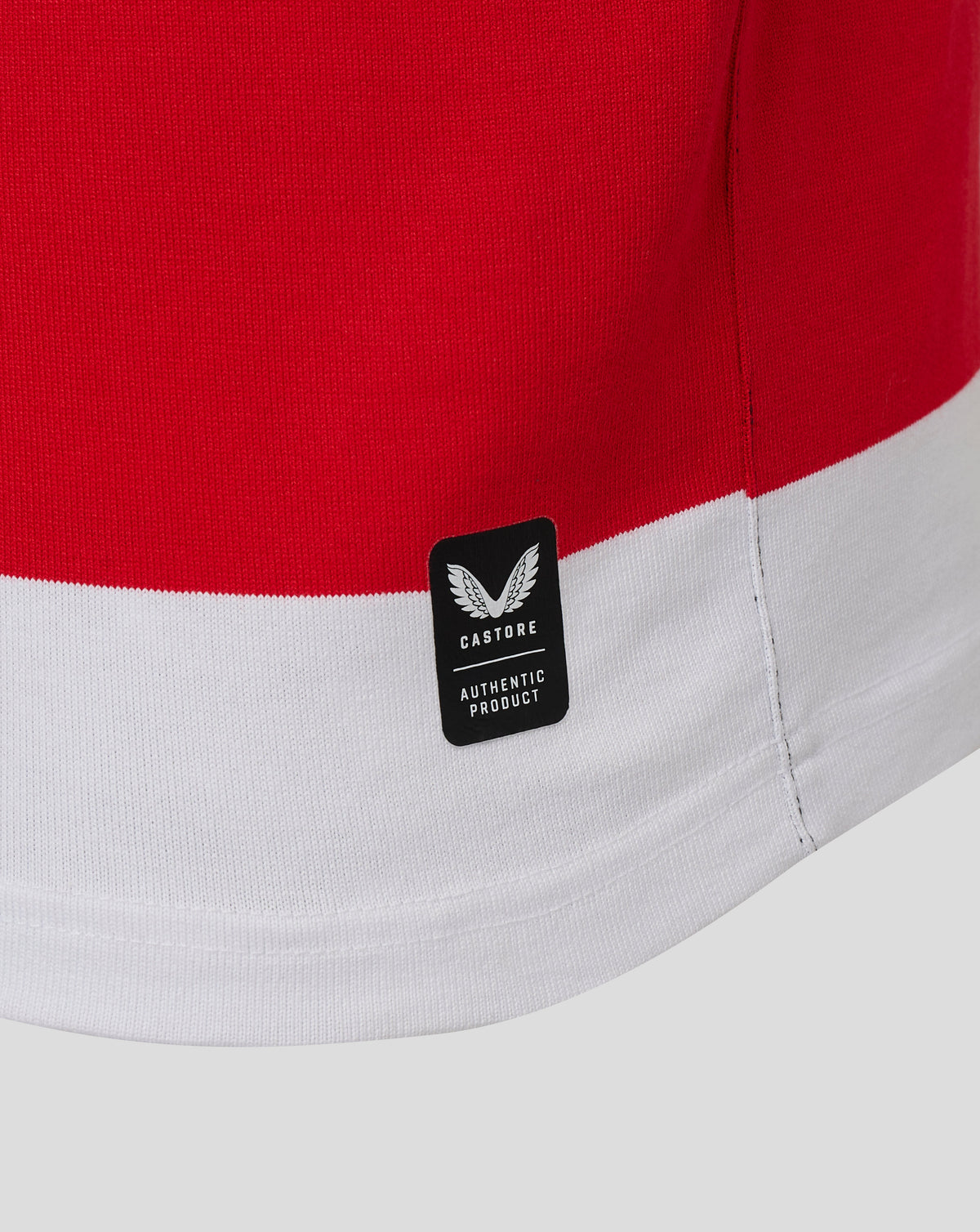 Saracens Men's 2026/27 150 Anniversary Classic Short Sleeve Shirt - White - White/Black/Red