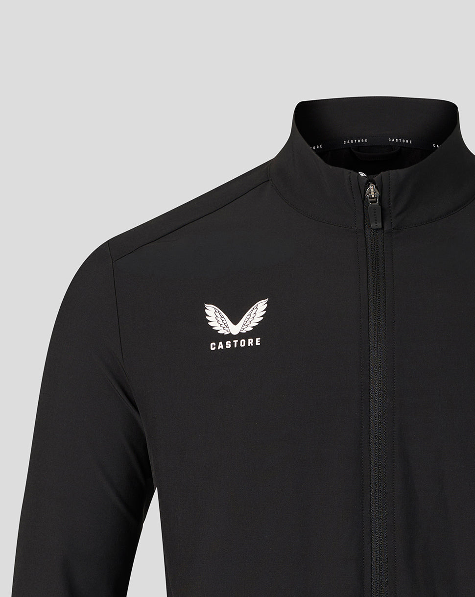 Saracens Mens 2026/27 Matchday Walkout Jacket - Black