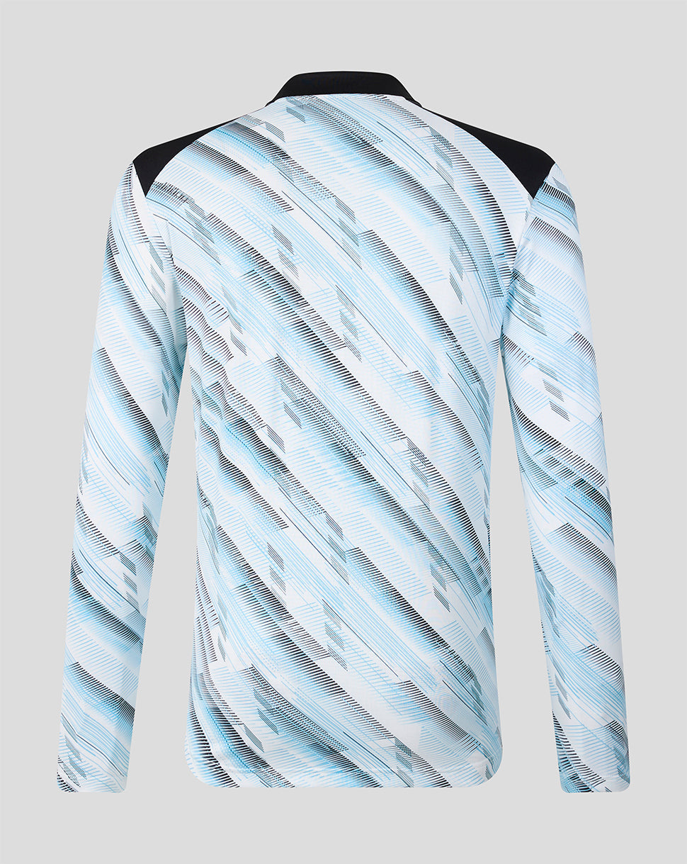 Feyenoord Herren 2026-2027 Auswärts Matchday Midlayer - Weiss/Schwarz/Alaskan Blue