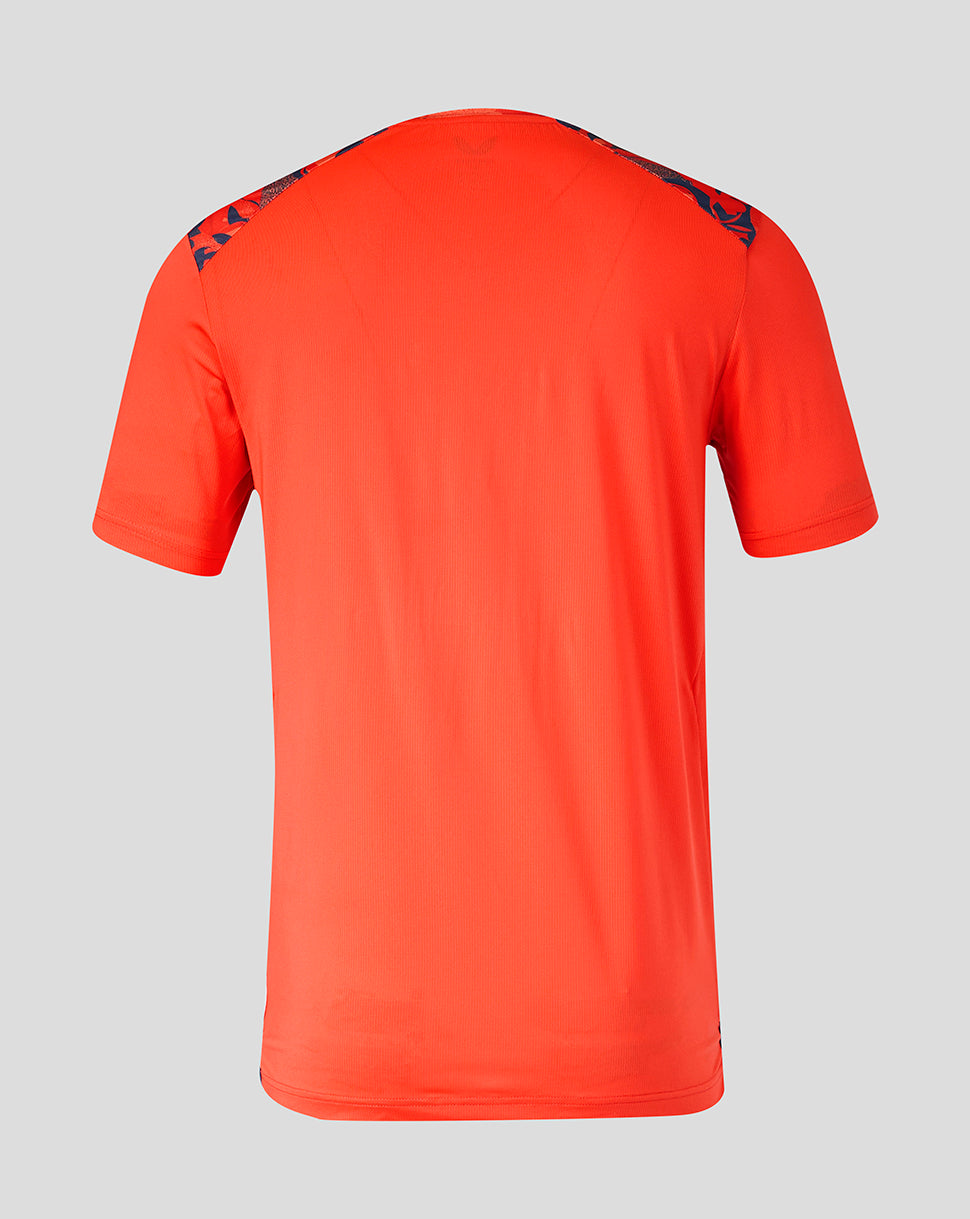 Feyenoord Men's 2026-2027 Third Matchday Shirt - Cherry Tomato/Mood Indigo