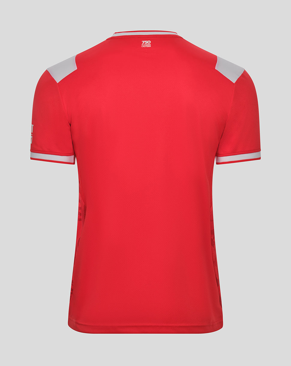 FC Kaiserslautern Men's 26/27 Home Shirt - Flame Scarlet/Castore White 1. Fc Kaiserslautern