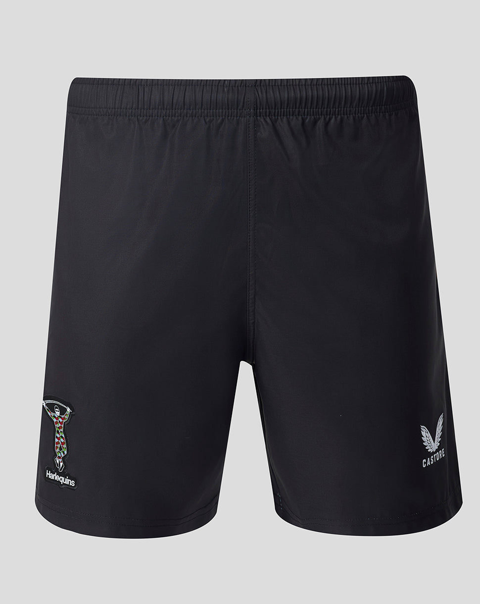 Harlequins Men's 2026/27 Home Replica Shorts - Black