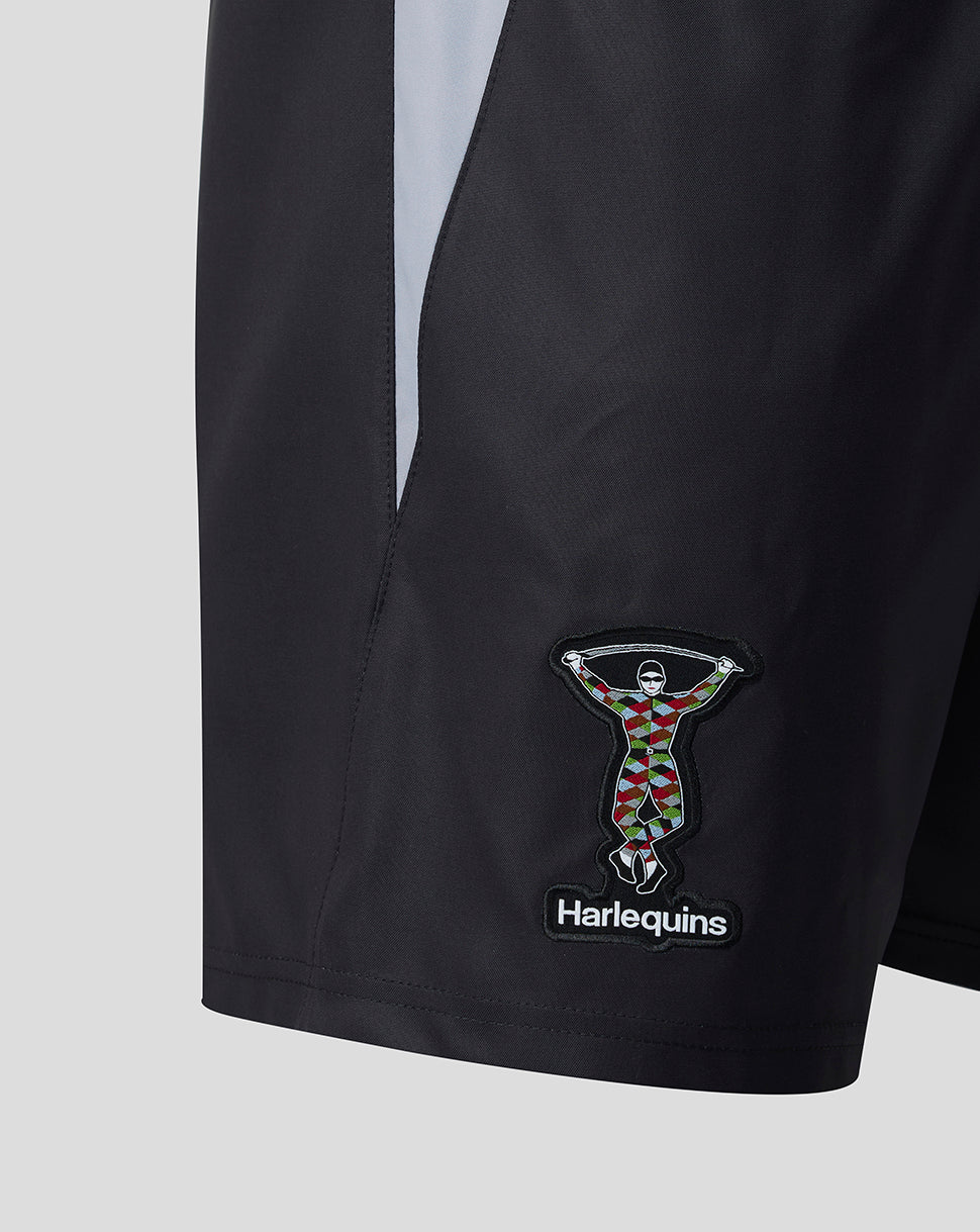 Harlequins Men's 2026/27 Home Replica Shorts - Black