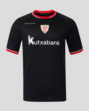 Front view of Athletic Club Men's 26/27 Away Pro Shirt showing crest and Kutxabank sponsor