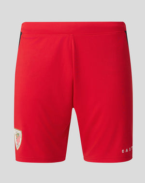 Red Athletic Club away shorts with crest on front left leg and Castore branding along the hem
