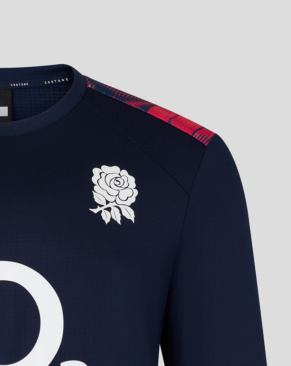 England Rugby Men's 26/27 Pre Match Drill Top - Peacoat - Peacoat