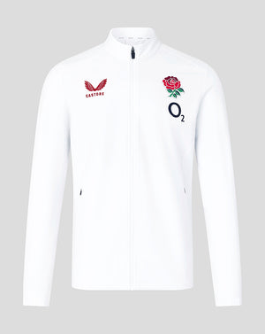England Rugby Men's 26/27 Anthem Jacket - White
