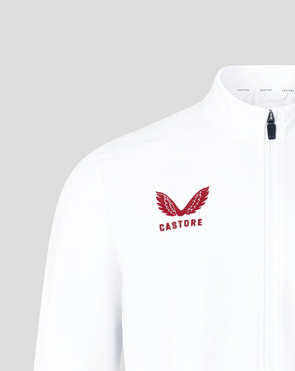 England Rugby Men's 26/27 Anthem Jacket - White