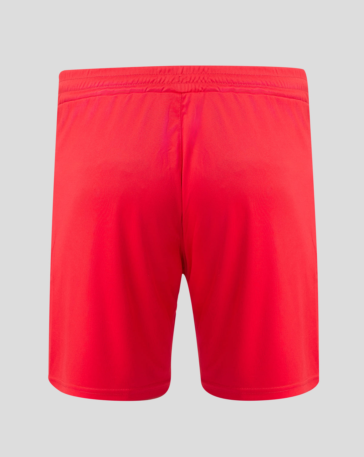 FC Twente men's 26/27 home shorts back view in bright red with an elastic waistband