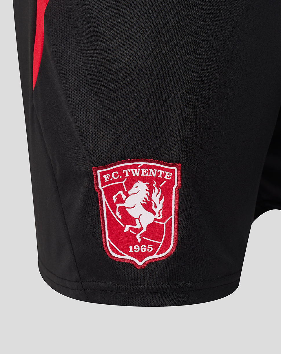 FC Twente Herren 26/27 Auswärts-Shorts - Schwarz/Tomato
