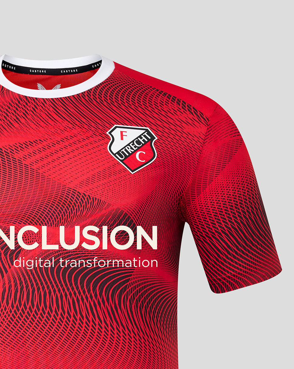 Camiseta FC Utrecht 26/27 Matchday junior - Rojo/Negro