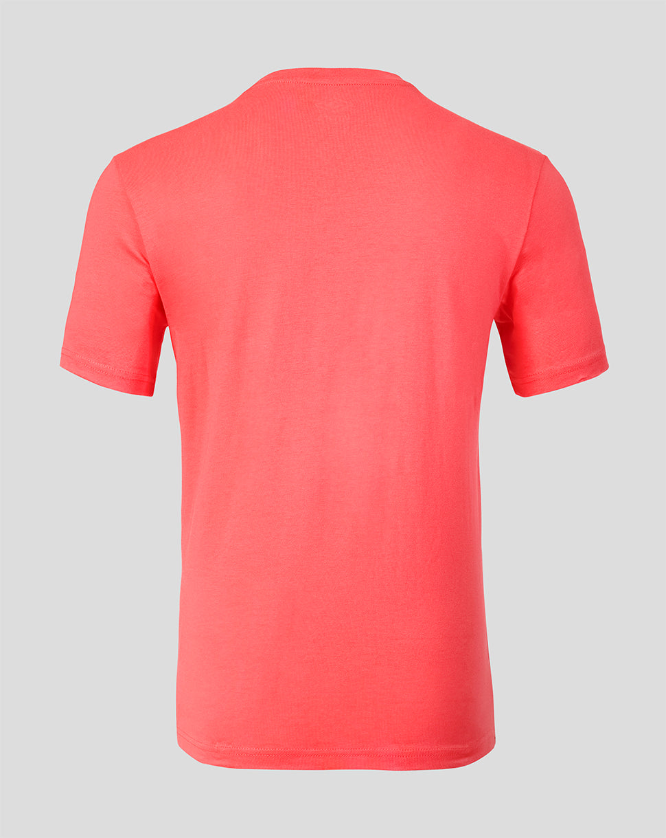 Rangers FC Men's 2026/27 Presentation T-Shirt - Coral - Coral