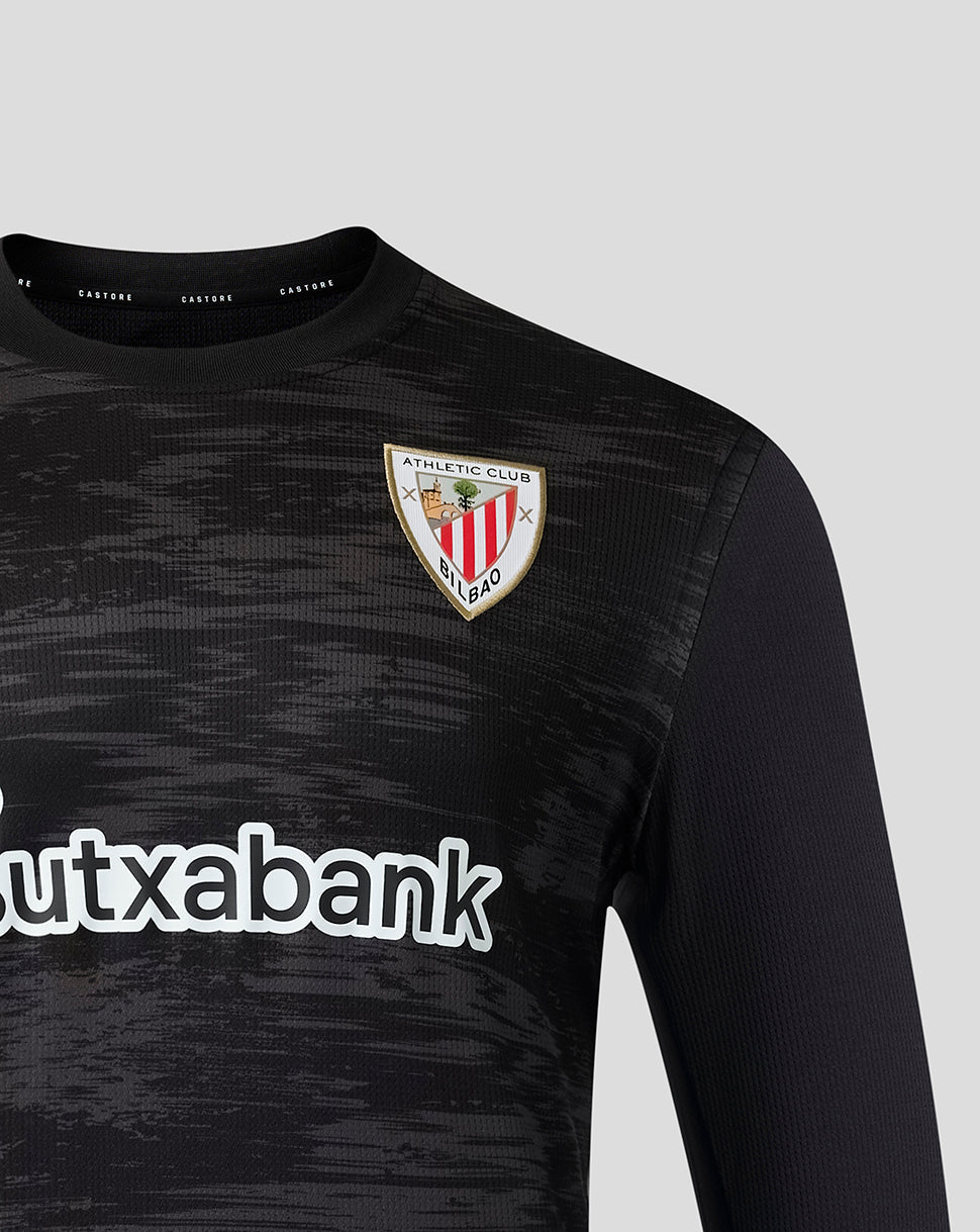 Athletic Club Herren 26/27 Heim-Langarm-Torwarttrikot - Schwarz