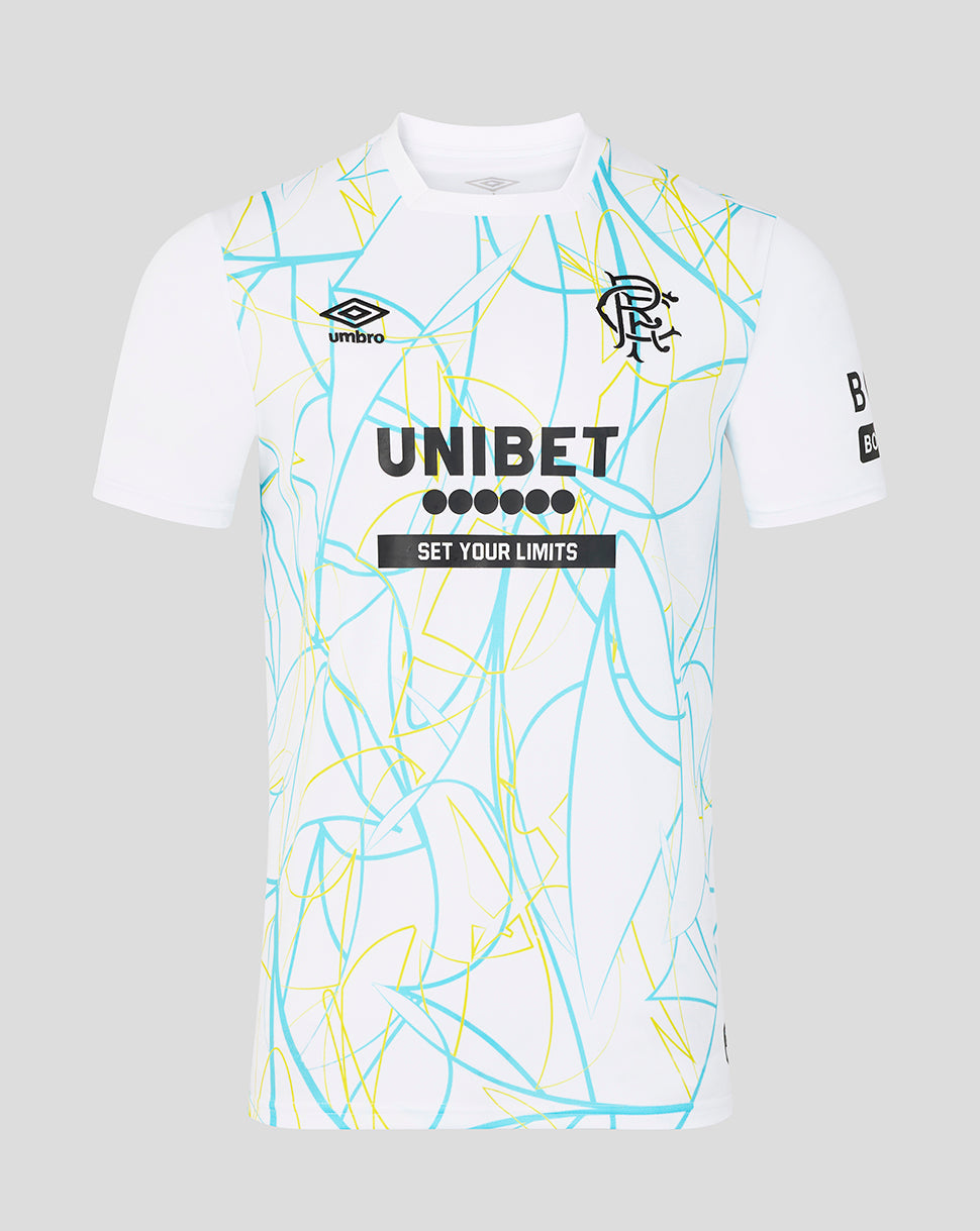 Rangers FC Men's 2026/27 Home Goalkeeper Shirt - White