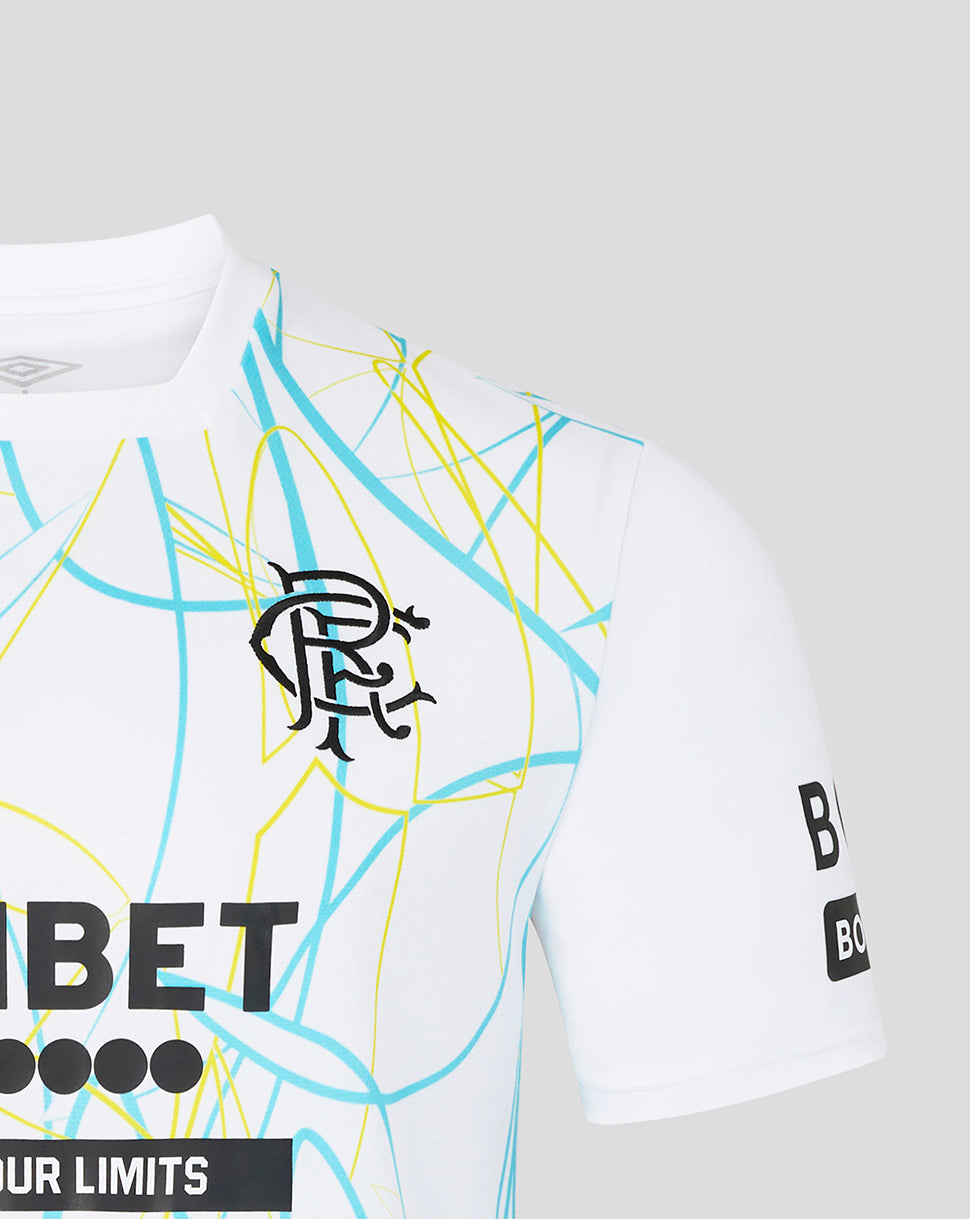 Rangers FC Men's 2026/27 Home Goalkeeper Shirt - White