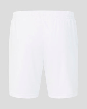 White shorts on a light gray background
