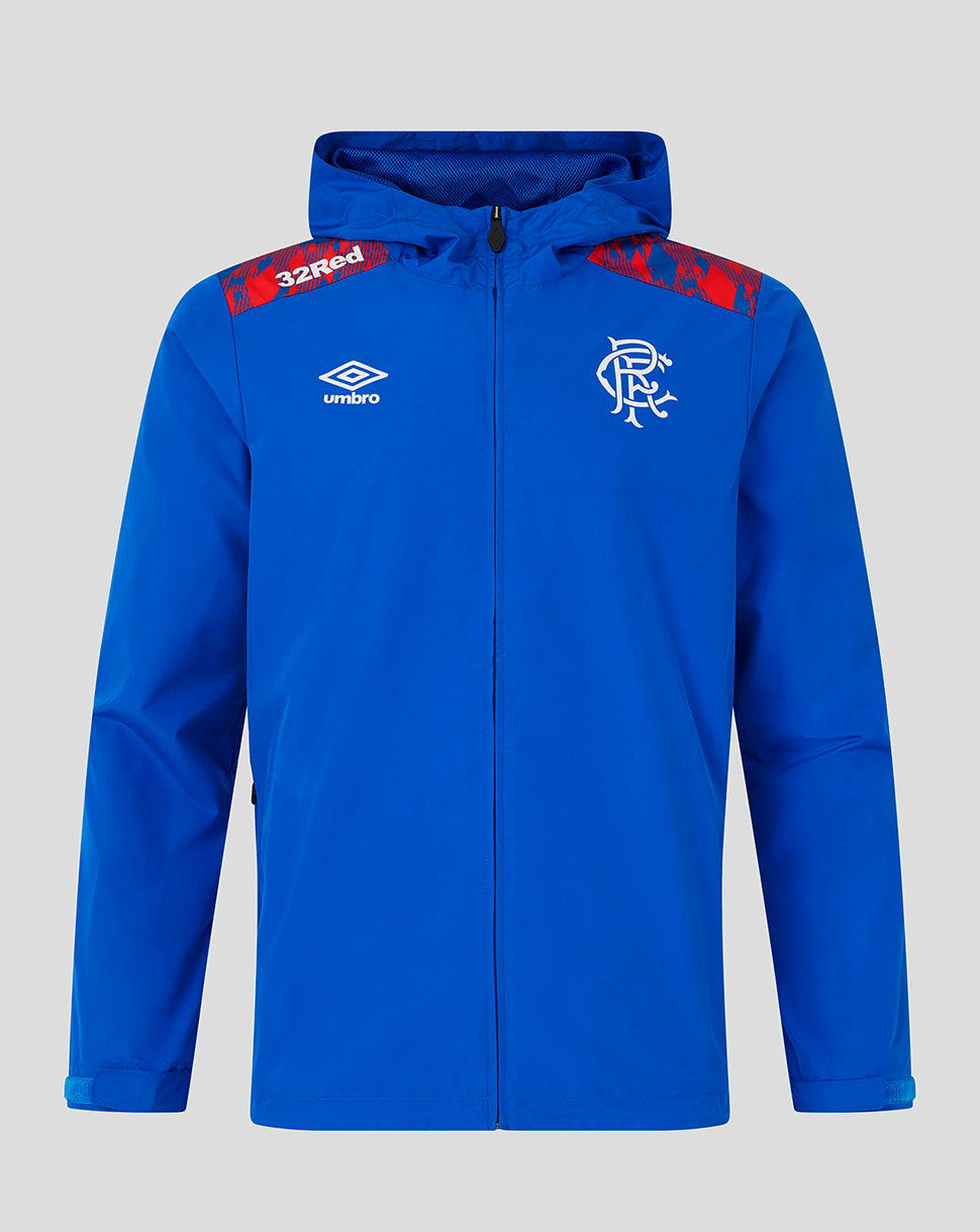 Rangers FC Men's 2026/27 Home Matchday Shower Jacket - Blue