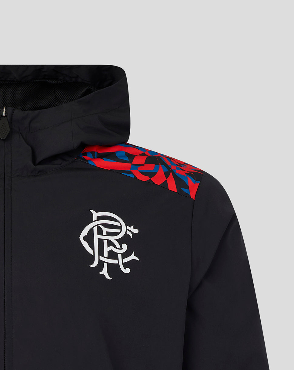 Rangers FC Men's 2026/27 Third Matchday Shower Jacket - Black