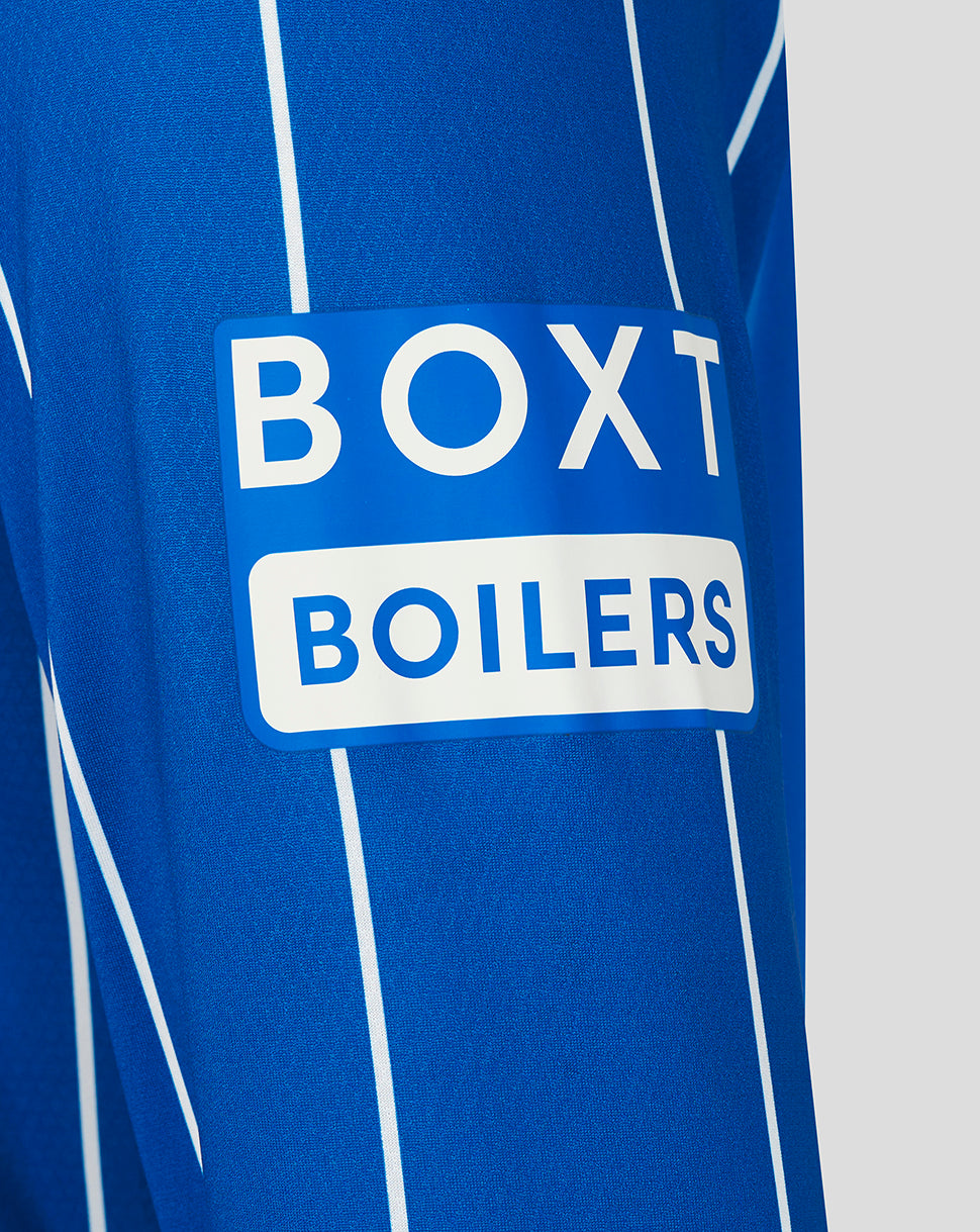 Blue shirt with 'BOXT BOILERS' logo