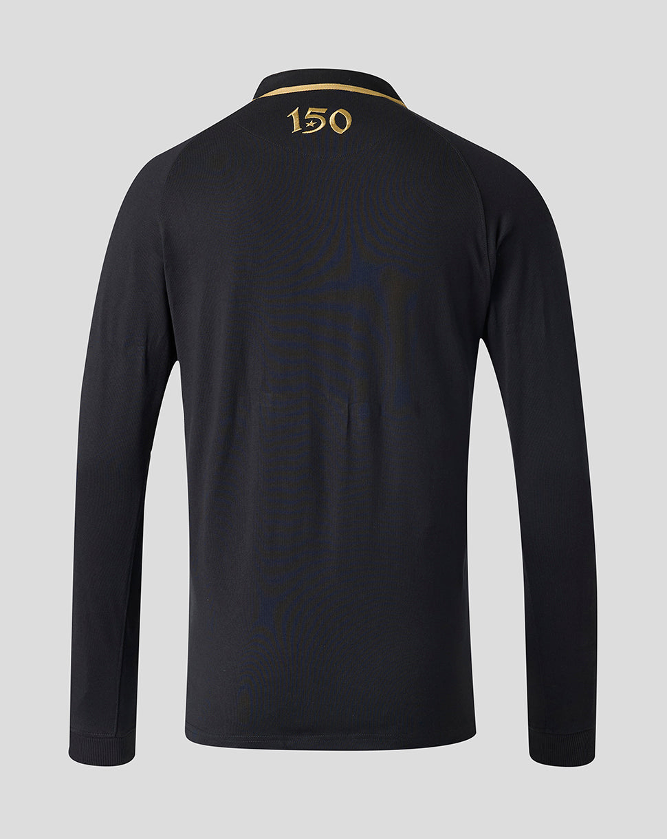 Saracens Mens 2026/27 Home Classic Cotton Long Sleeve Shirt