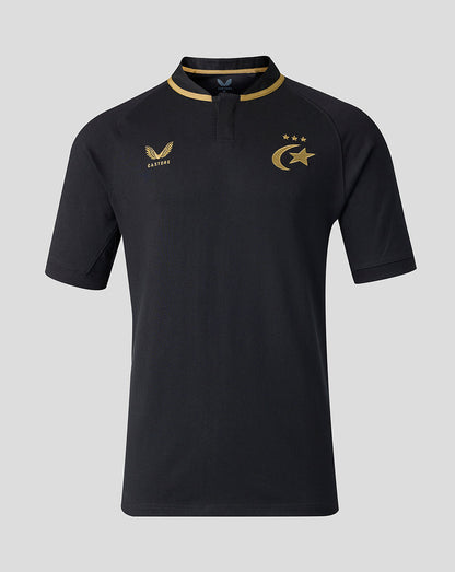 Saracens Mens 2026/27 Home Classic Cotton Short Sleeve Shirt