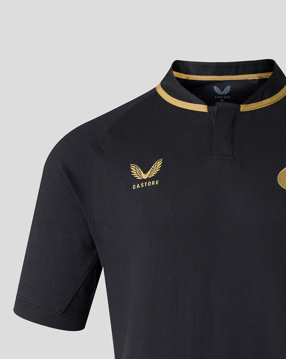Saracens Mens 2026/27 Home Classic Cotton Short Sleeve Shirt