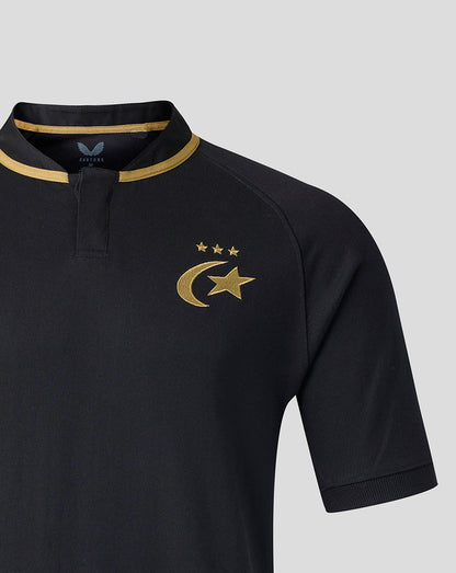 Saracens Mens 2026/27 Home Classic Cotton Short Sleeve Shirt
