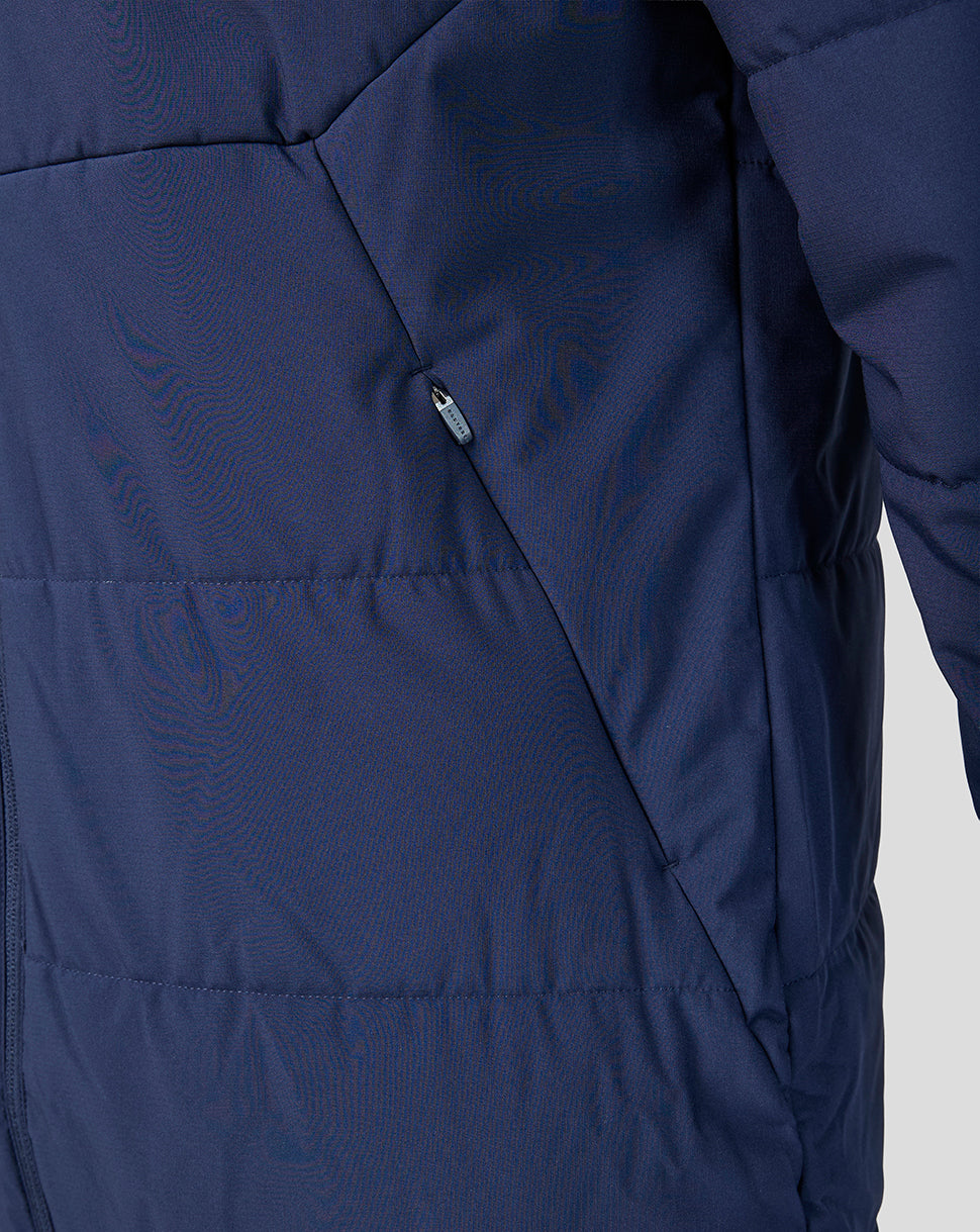 Harlequins Unisex 26/27 Training Padded Jacket - Navy