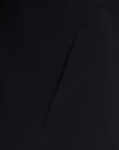Close-up of a black fabric texture
