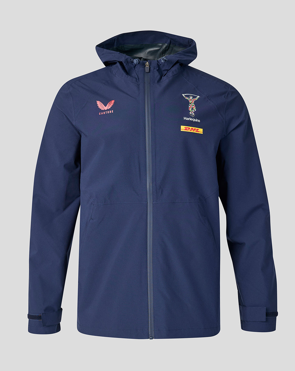 Harlequins Unisex 26/27 Training Rain Jacket