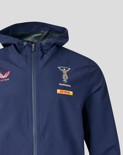 Harlequins Unisex 26/27 Training Rain Jacket