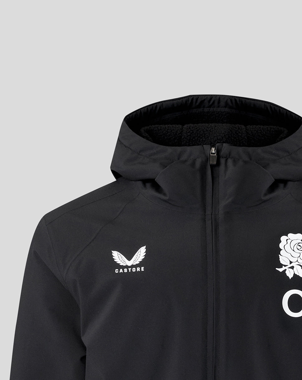 England Rugby Unisex 26/27 Training Thermal Robe - Black - Black
