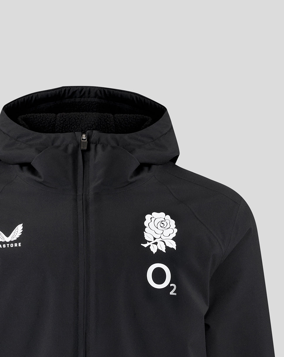 England Rugby Unisex 26/27 Training Thermal Robe - Black - Black