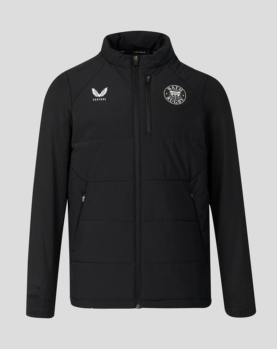 Bath Rugby Unisex 2026/27 Training Thermal Jacket - Black
