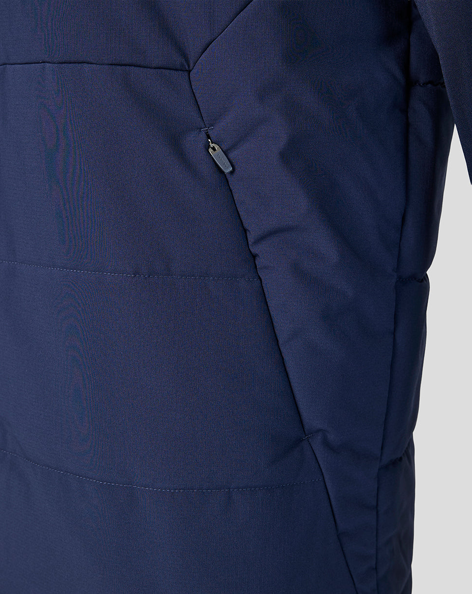 Harlequins Unisex 26/27 Training Thermal Jacket - Navy