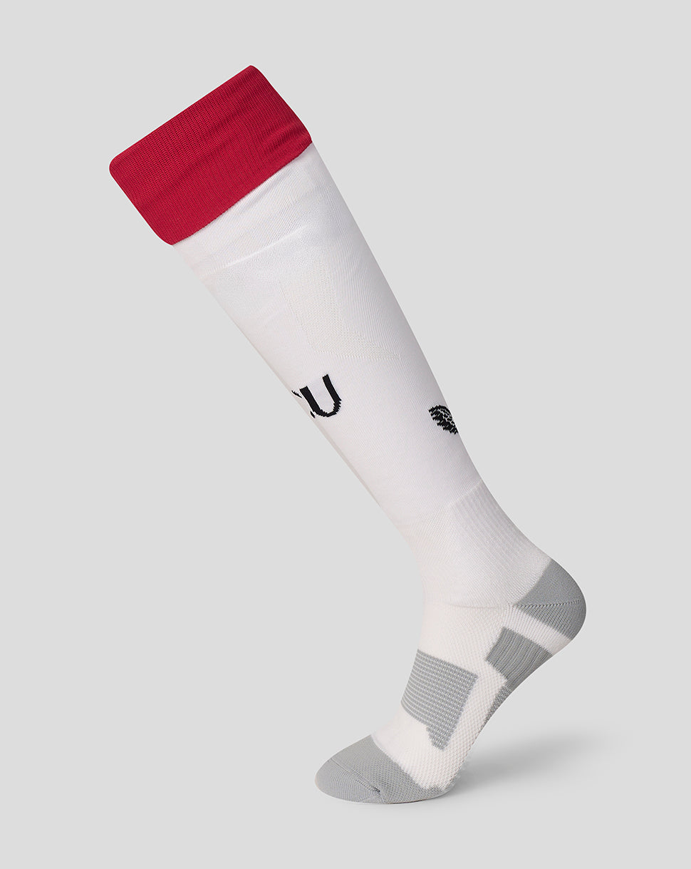 FC Utrecht Unisex 26/27 Home Socks - White/Red